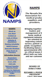 Mobile Screenshot of namps.org