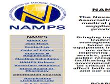 Tablet Screenshot of namps.org